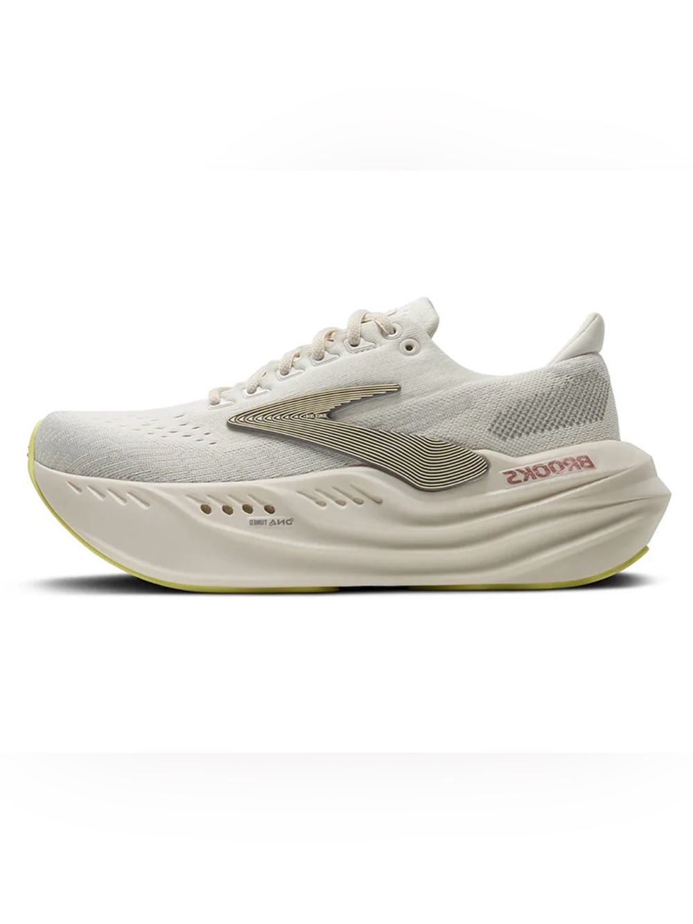 Brooks Glycerin Max Women’s Running Shoe in Coconut Alloy Rose - Picture 2 of 8